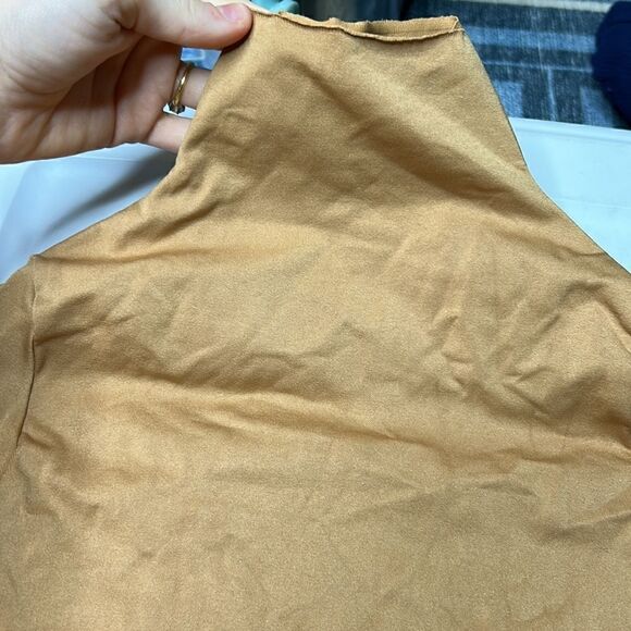 SKIMS NWOT ESSENTIAL MOCK NECK LONG SLEEVE BODYSUIT XS - Picture 5 of 5